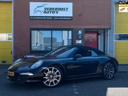 Zwart, metallic lak Gebruikt 2015 Porsche 911 Carrera 4 Cabriolet Cabriolet | € 82.750