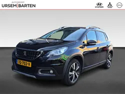 Zwart Gebruikt 2018 Peugeot 2008 GT-line SUV | € 12.430 (Eerlijke prijs)