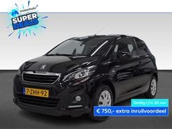 Zwart Gebruikt 2015 Peugeot 108 Active Hatchback | € 6.940 (Eerlijke prijs)