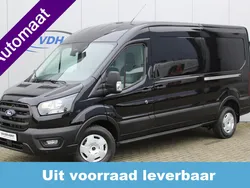 Zwart Nieuw 2024 Ford Transit Trend Van | € 42.950 (Iets duurder)