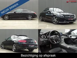 Zwart, metallic lak Gebruikt 2016 Mercedes C200 Ambition Coupé | € 24.250 (Eerlijke prijs)