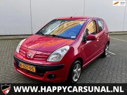 Rood Gebruikt 2009 Nissan Pixo Visia Hatchback | € 2.250 (Iets duurder)