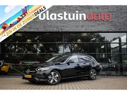 Zwart Gebruikt 2023 Mercedes C300e Luxury Stationwagen | € 34.950 (Super prijs)