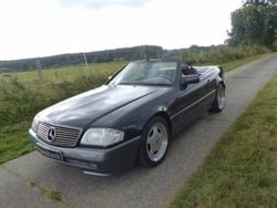 Zwartblauschwarz metallic (mercedes 199) Gebruikt 1994 Mercedes SL320 Cabriolet | € 35.000