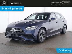 Blauw Gebruikt 2024 Mercedes C300e AMG Stationwagen | € 48.750 (Eerlijke prijs)