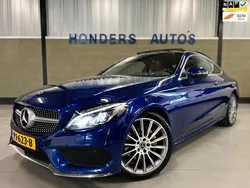 Blauw Gebruikt 2017 Mercedes C200 AMG line Coupé | € 28.950 (Iets duurder)