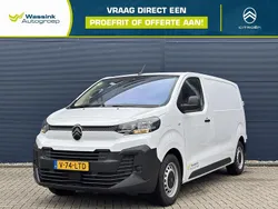Wit Nieuw 2025 Citroën e-Jumpy MPV | € 33.262 (Goede deal)