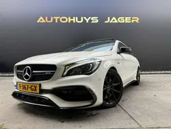 Wit, metallic lak Gebruikt 2016 Mercedes CLA45 AMG Shooting Brake AMG Stationwagen | € 25.950 (Eerlijke prijs)