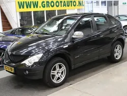 Zwart, metallic lak Gebruikt 2007 Ssangyong Actyon SUV | € 2.944