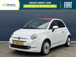 Wit, metallic lak Gebruikt 2020 Fiat 500C Star Cabriolet | € 13.660 (Eerlijke prijs)