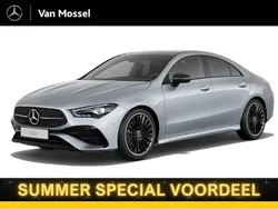 Blauw Nieuw 2025 Mercedes CLA180 AMG line Sedan | € 57.856