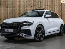 Wit, metallic lak Gebruikt 2021 Audi Q8 S-Line SUV | € 64.950 (Super prijs)