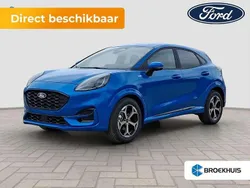 Blauw, metallic lak Nieuw 2025 Ford Puma ST-Line SUV | € 32.350 (Eerlijke prijs)
