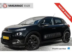 Zwart Gebruikt 2019 Citroën C3 PureTech Hatchback | € 12.945 (Eerlijke prijs)