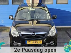 Zwart Gebruikt 2008 Opel Agila Enjoy Hatchback | € 1.950