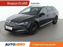 Zwart Gebruikt 2021 Skoda Superb LAURIN & KLEMENT Stationwagen | € 26.549 (Goede deal)