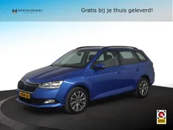 Blauw, metallic lak Gebruikt 2021 Skoda Fabia Business Line Stationwagen | € 11.449 (Goede deal)