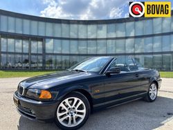 Zwart Gebruikt 2001 BMW 330 Cabriolet Executive Cabriolet | € 17.880 (Eerlijke prijs)