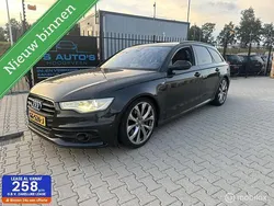 Zwart Gebruikt 2014 Audi A6 Sport Stationwagen | € 14.950 (Super prijs)
