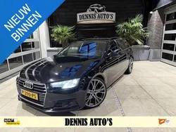 Zwart Gebruikt 2017 Audi A4 Design Stationwagen | € 16.500