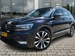 Zwart Gebruikt 2017 VW Tiguan R-line SUV | € 24.900 (Eerlijke prijs)