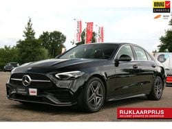 Zwart Gebruikt 2024 Mercedes C200 AMG line Sedan | € 53.450 (Eerlijke prijs)