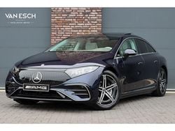 Blauw Gebruikt 2024 Mercedes EQS450+ AMG line Hatchback | € 82.500