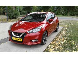Rood Gebruikt 2018 Nissan Micra Tekna Hatchback | € 9.400 (Eerlijke prijs)