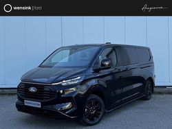 Zwart Nieuw 2025 Ford Transit Custom Platinum Van | € 50.150 (Super prijs)