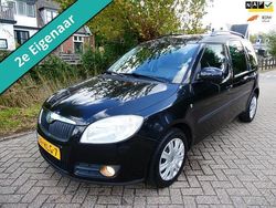 Zwart Gebruikt 2009 Skoda Roomster Stationwagen | € 3.495