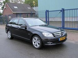 Zwart Gebruikt 2009 Mercedes C180 Avantgarde Stationwagen | € 7.250 (Eerlijke prijs)