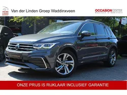 Grijs, metallic lak Gebruikt 2021 VW Tiguan R-line SUV | € 36.450 (Eerlijke prijs)