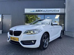 Wit Gebruikt 2015 BMW 218 Sport Line Cabriolet | € 18.450 (Eerlijke prijs)