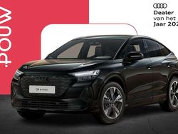 Zwart Nieuw 2025 Audi Q4 Sportback e-tron Competition SUV | € 58.450
