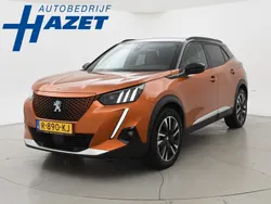 Oranje Gebruikt 2021 Peugeot e-2008 GT SUV | € 19.950 (Eerlijke prijs)
