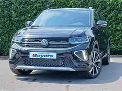 Zwart Nieuw 2025 VW T-Cross R-line SUV | € 29.990 (Super prijs)