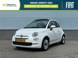 Wit Gebruikt 2017 Fiat 500C Lounge Cabriolet | € 12.900 (Iets duurder)