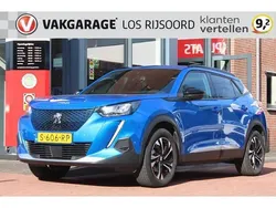 Blauw, metallic lak Gebruikt 2023 Peugeot e-2008 Allure SUV | € 19.990 (Eerlijke prijs)