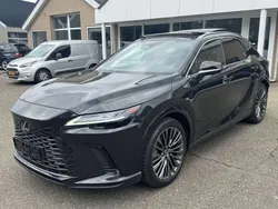 Zwart Gebruikt 2023 Lexus RX450h President Line SUV | € 69.900