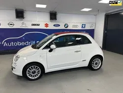 Wit, metallic lak Gebruikt 2013 Fiat 500C Lounge Cabriolet | € 6.499 (Eerlijke prijs)