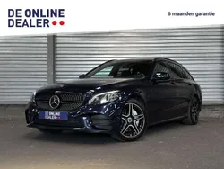 Blauw Gebruikt 2020 Mercedes C300 AMG Stationwagen | € 22.850 (Eerlijke prijs)