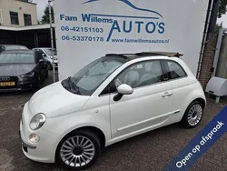 Wit Gebruikt 2012 Fiat 500 Lounge Cabriolet | € 6.446 (Eerlijke prijs)