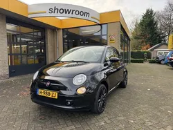 Zwart, metallic lak Gebruikt 2013 Fiat 500C Lounge Cabriolet | € 7.495 (Eerlijke prijs)