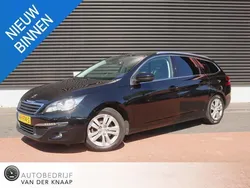 Zwart Gebruikt 2015 Peugeot 308 Stationwagen | € 6.850 (Goede deal)