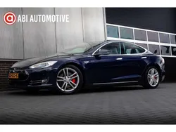 Blauw Gebruikt 2015 Tesla Model S Sedan | € 15.945