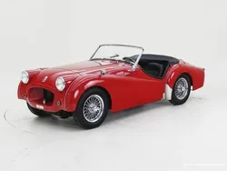 Rood Gebruikt 1957 Triumph TR3 Cabriolet | € 34.950
