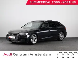 Zwart Gebruikt 2021 Audi A6 Stationwagen | € 39.949 (Eerlijke prijs)