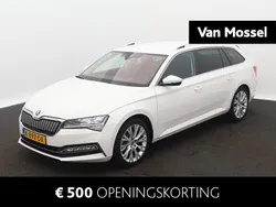 Wit Gebruikt 2021 Skoda Superb Business Line Stationwagen | € 25.844 (Eerlijke prijs)