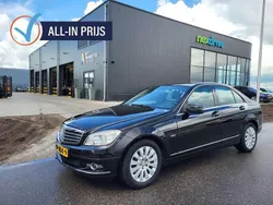 Zwart Gebruikt 2010 Mercedes C180 Avantgarde Sedan | € 10.450 (Eerlijke prijs)
