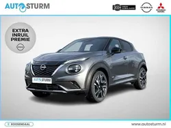 Gunmetal grey + zwart dak Nieuw 2025 Nissan Juke SUV | € 36.328 (Iets duurder)